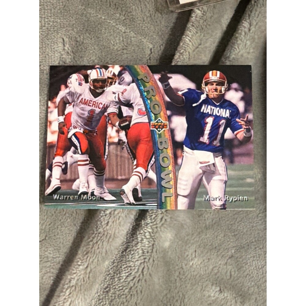 1992 Upper Deck - Pro Bowl Warren Moon, Mark Rypien #PB4